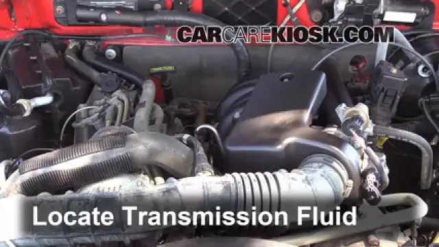 2004 Mazda B3000 SE 3.0L V6 Transmission Fluid Check Fluid Level